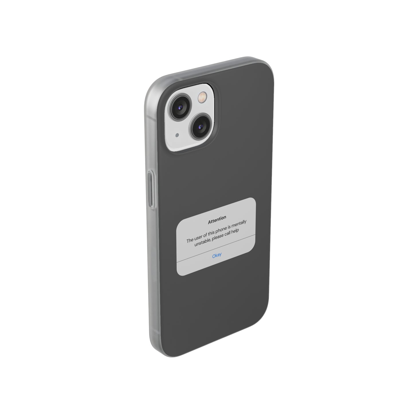 "Attention Notification" High Quality Phone Case