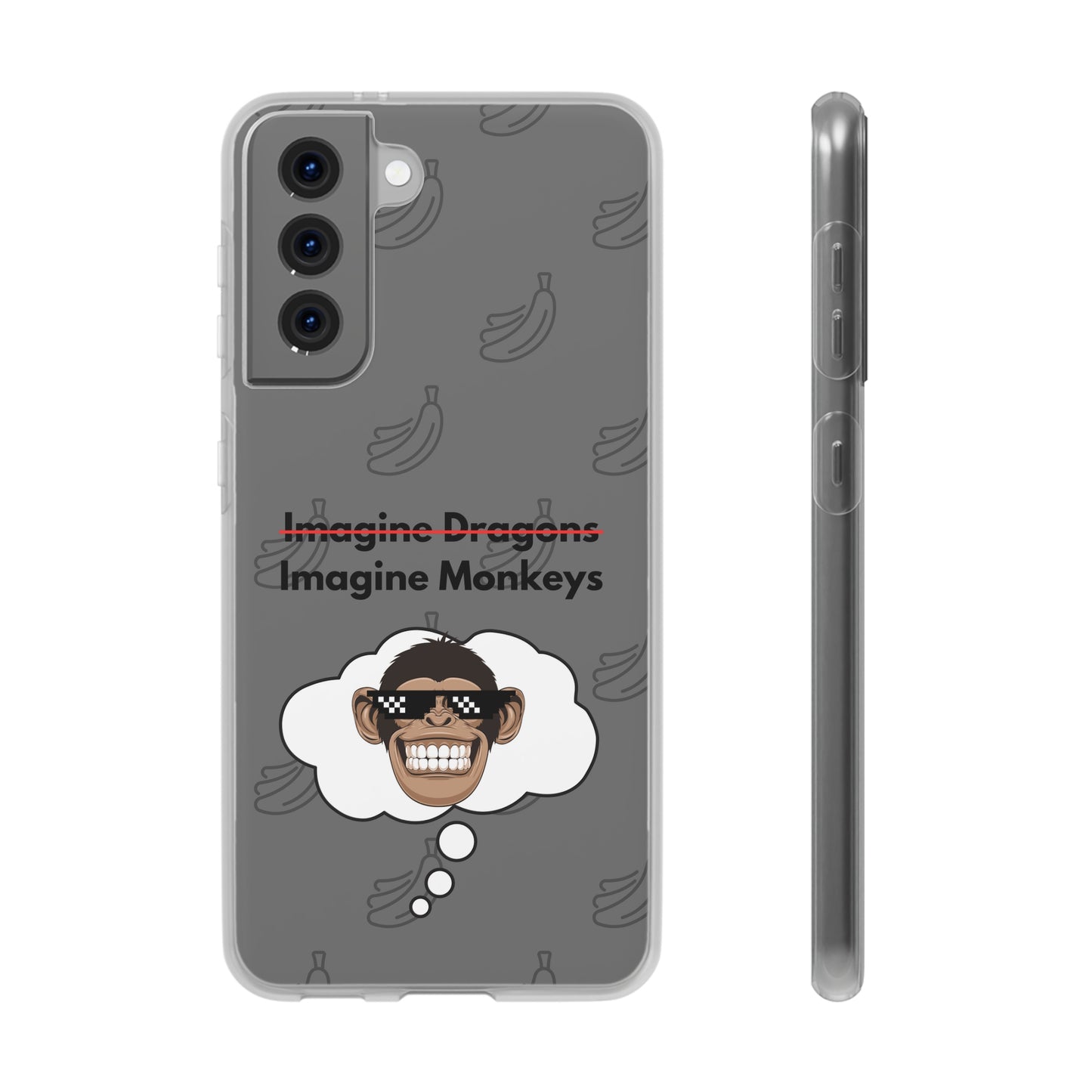 "Imagine Monkeys" High Quality Phone Case