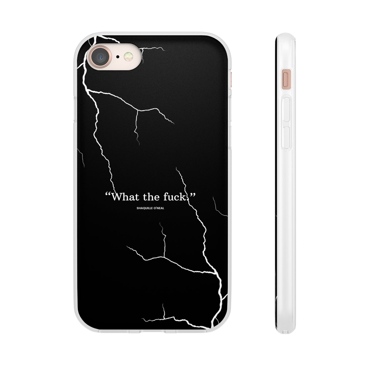 "What the fuck quote" High Quality Phone Case