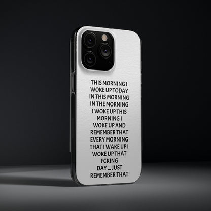 "THIS MORNING" High Quality Phone Case