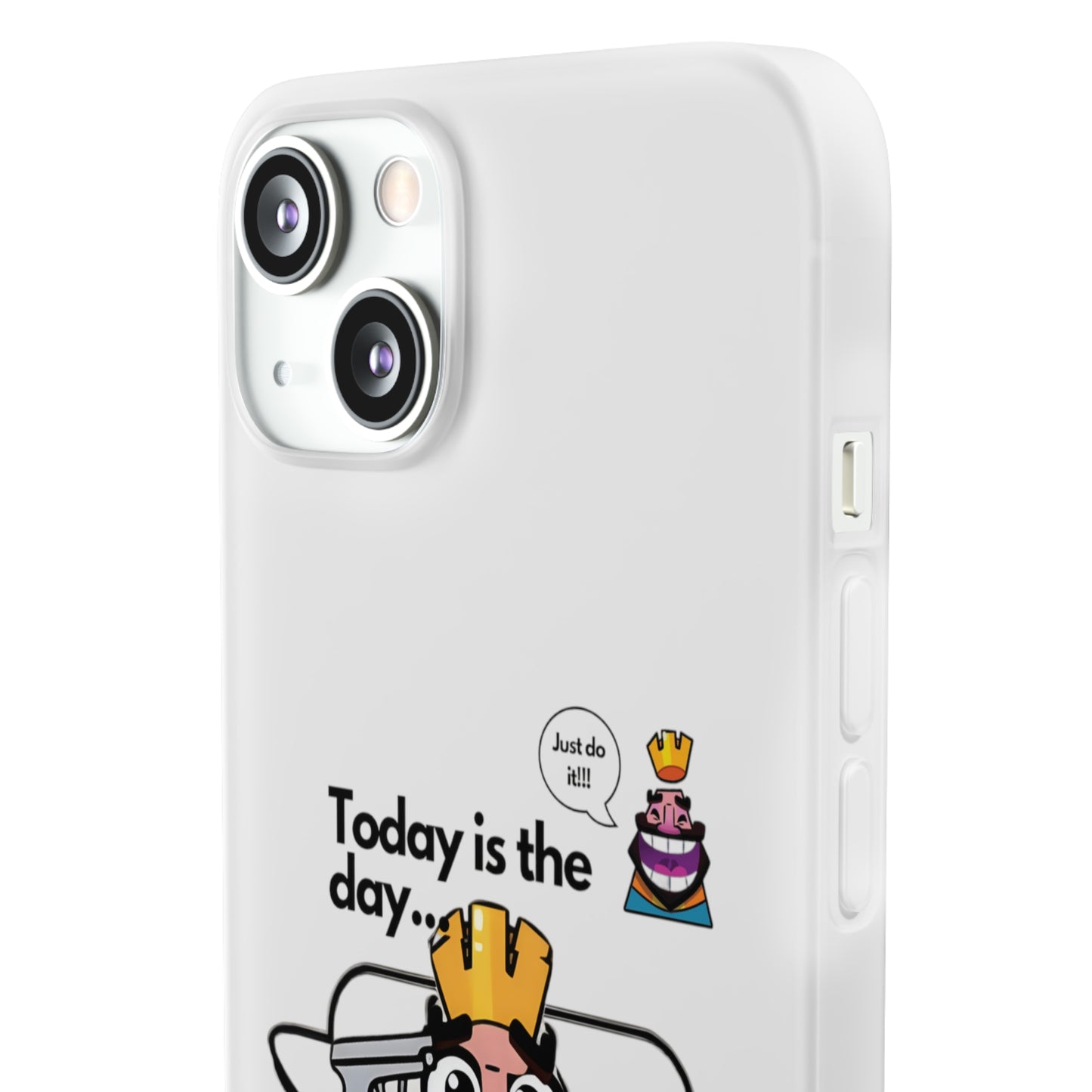 "Today is the day ... the day I pull the trigger" High Quality Phone Case