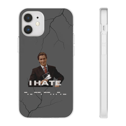 "I hate -. .. --. --. . .-. ... " High Quality Phone Case