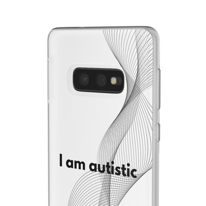 "I am autistic" High Quality Phone Case