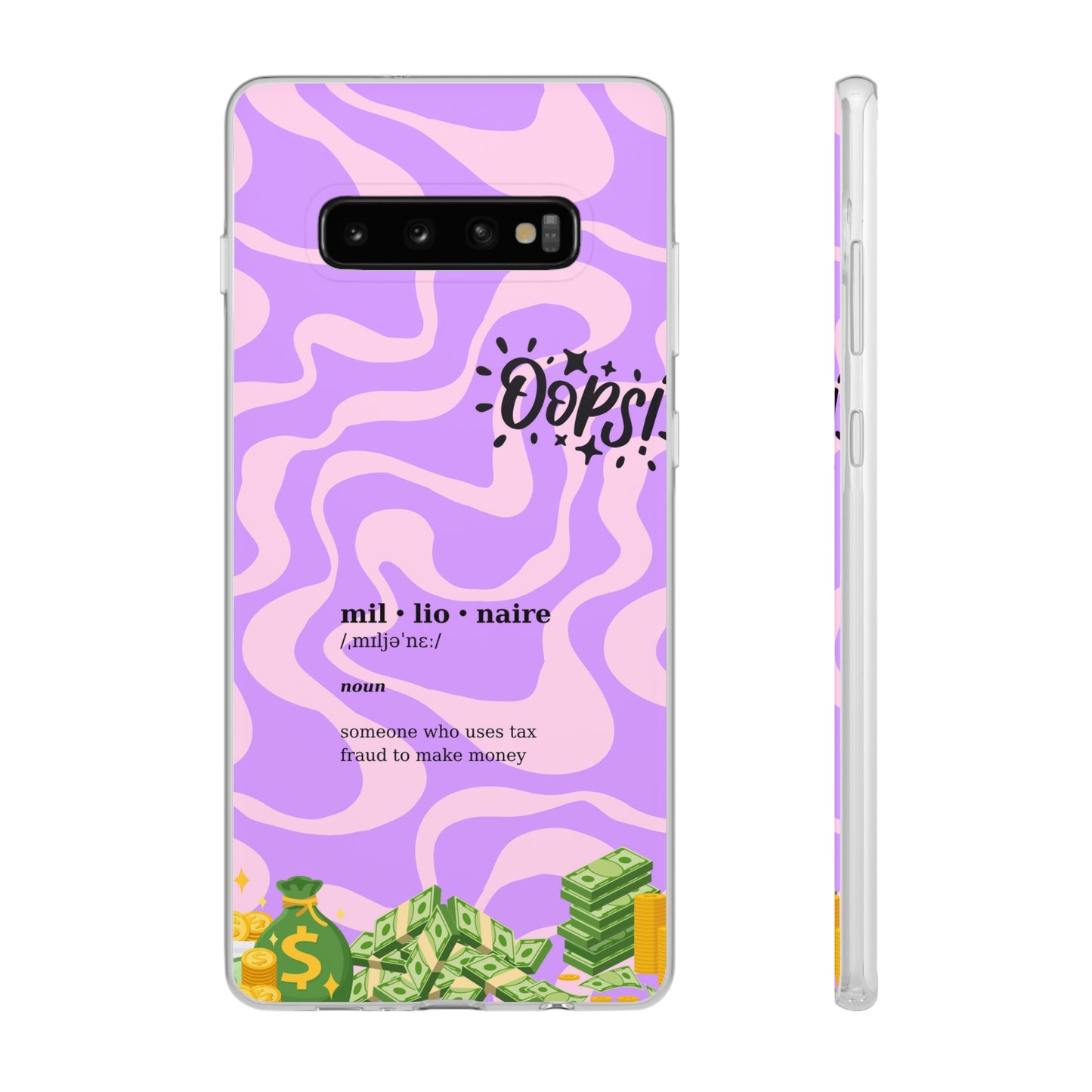 "Millionaire Definition" High Quality Phone Case