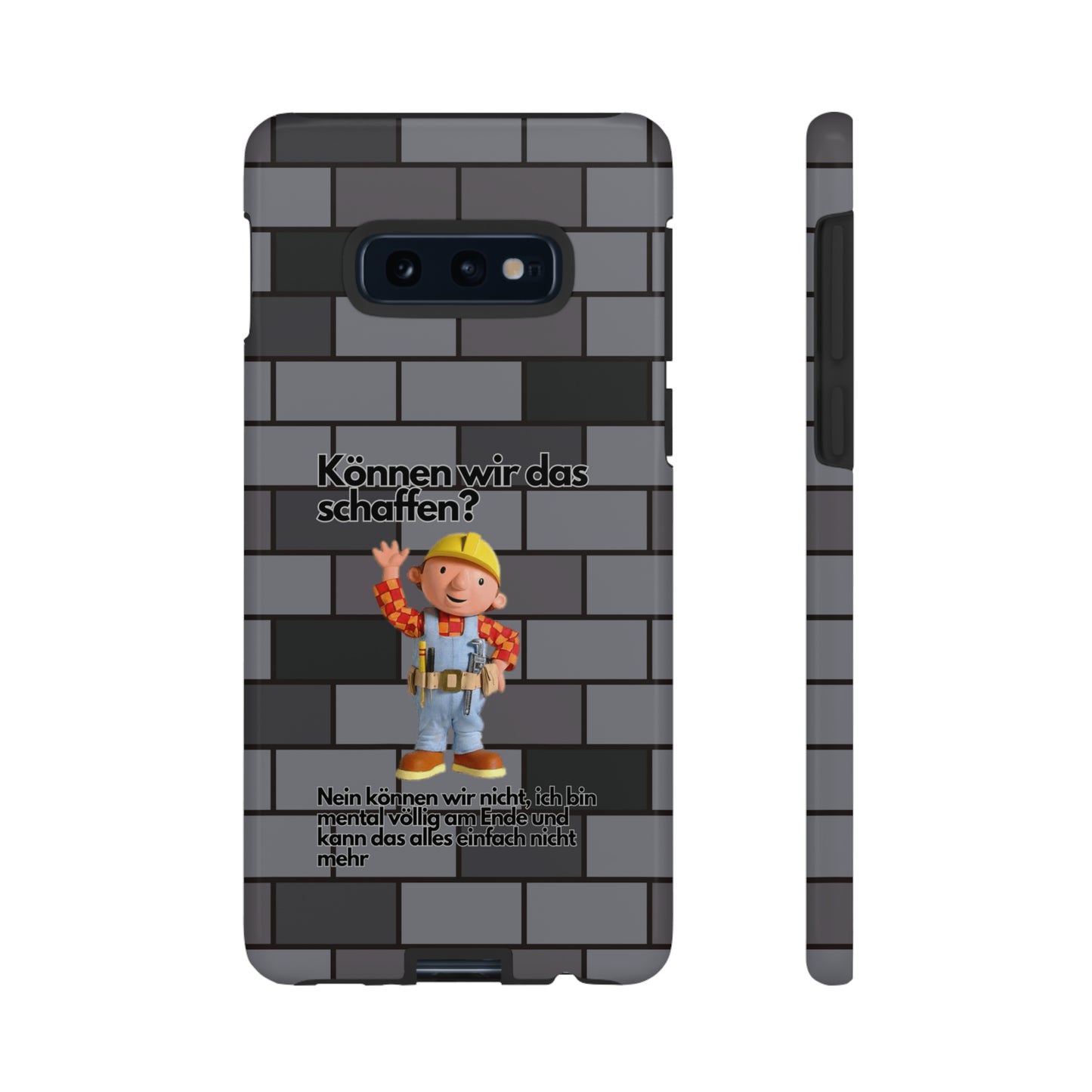 "Können wir das schaffen?" Premium Quality Phone Case