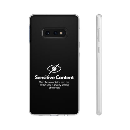 "Sensitive Content" High Quality Phone Case