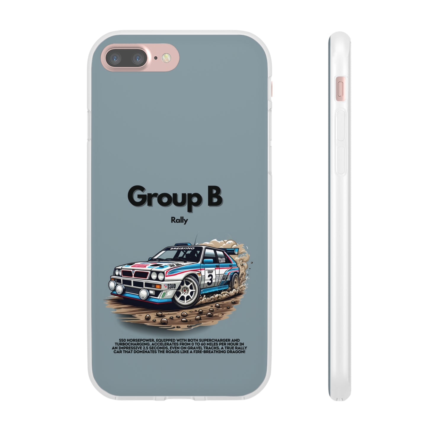 "Group B Rally Delta S4" High Quality Phone Case