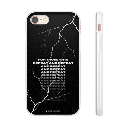 "For those who repeat and repeat..." High Quality Phone Case