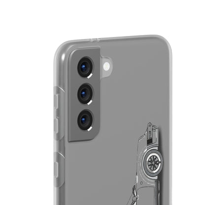 "Car Blueprint 2" High Quality Phone Case