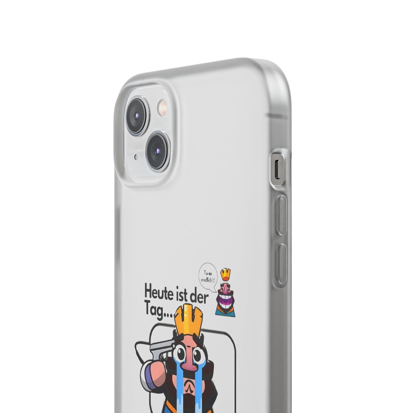 "Heute ist der Tag ... der Tag an dem ich den Abzug drücke" High Quality Phone Case