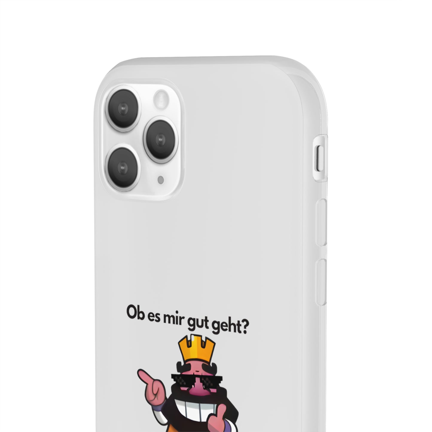 "Ob es mir gut geht? Natürlich... nicht" High Quality Phone Case