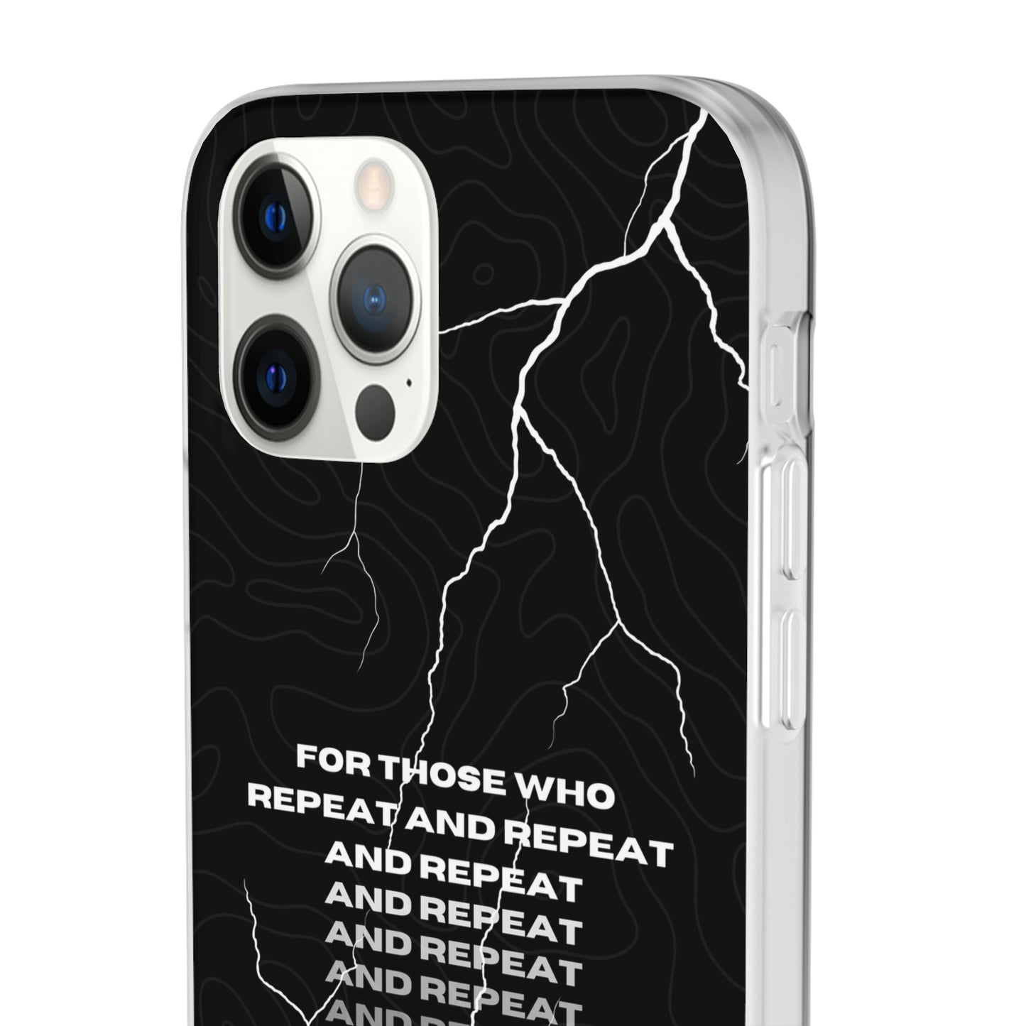 "For those who repeat and repeat..." High Quality Phone Case