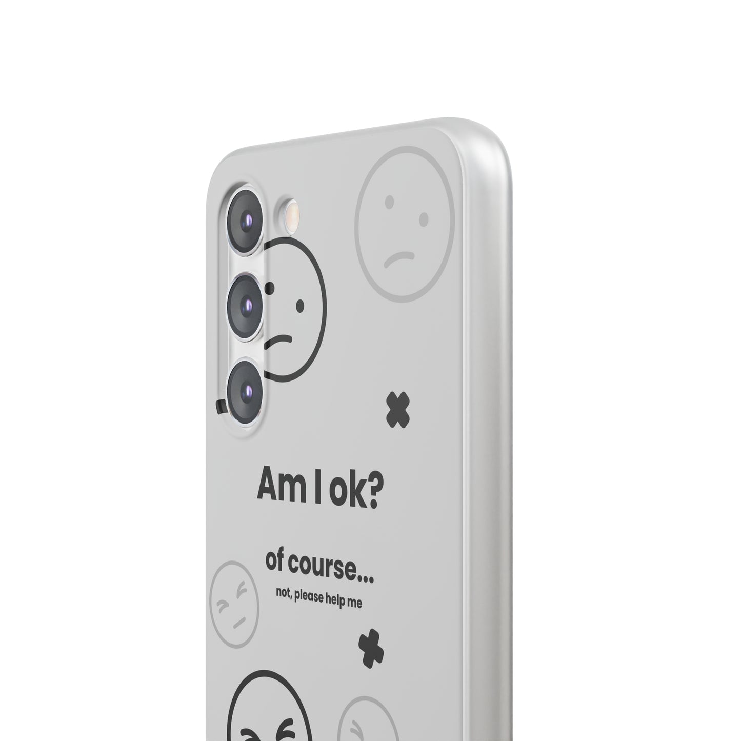 "Am I ok?" High Quality Phone Case