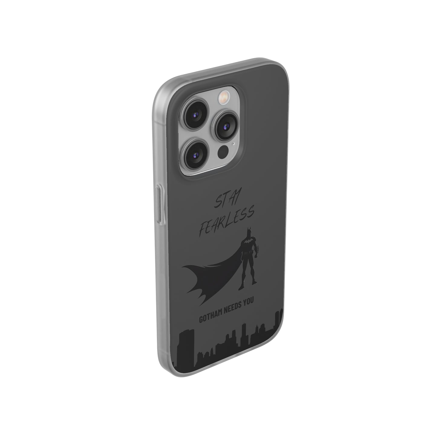 "Stay fearless, Gotham needs you" High Quality Phone Case