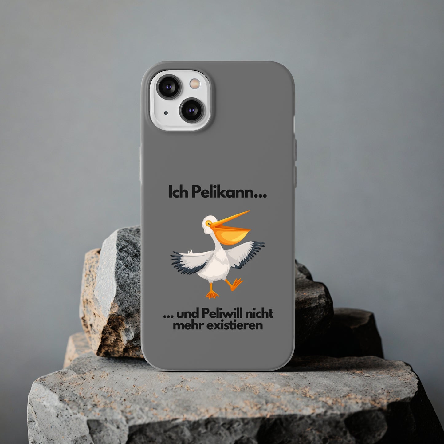 "Ich Pelikann..." High Quality Phone Case