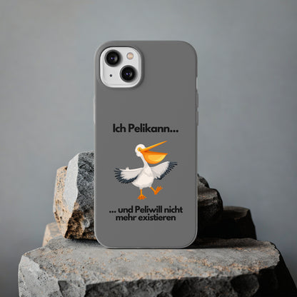 "Ich Pelikann..." High Quality Phone Case