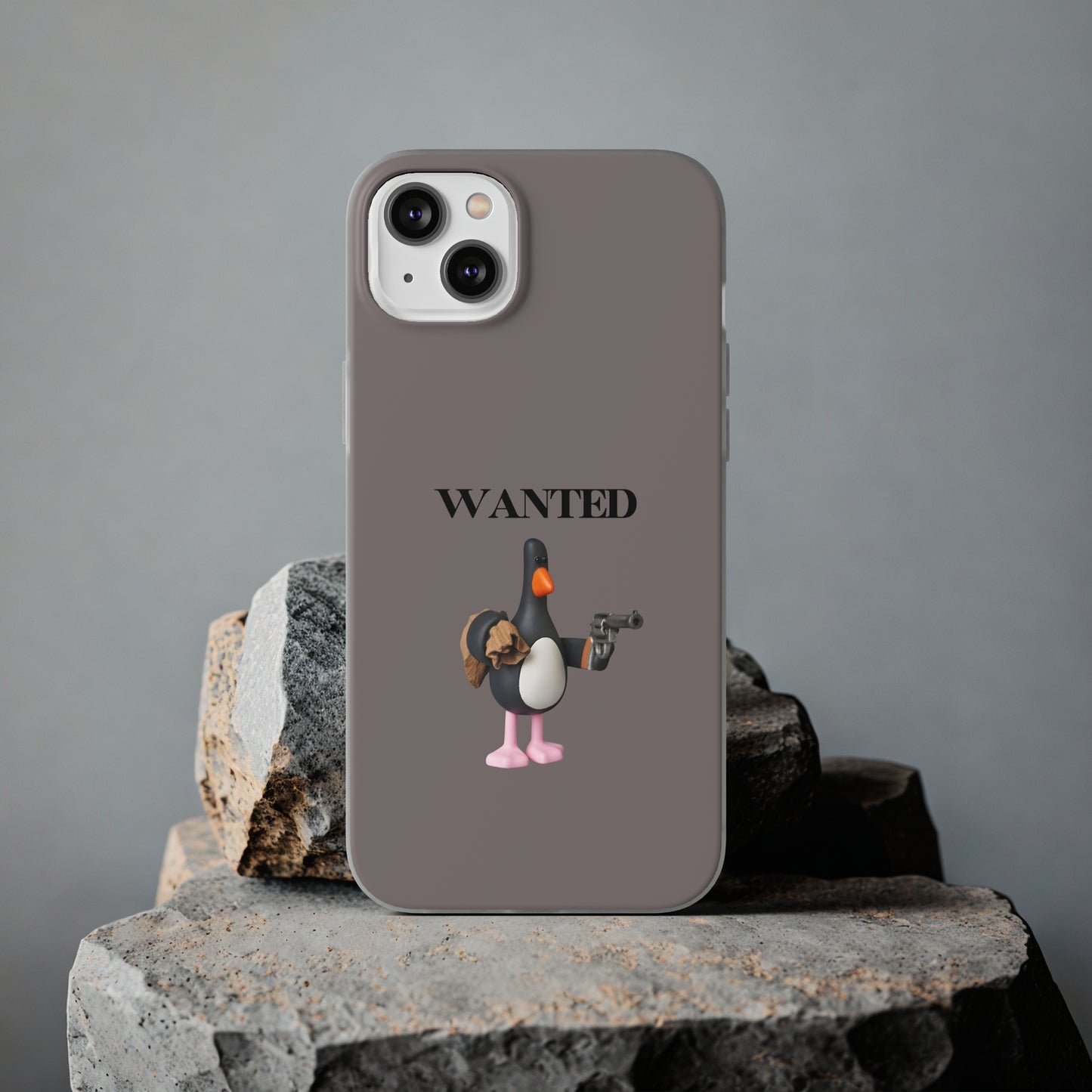 "Wanted Feathers McGraw" High Quality Phone Case