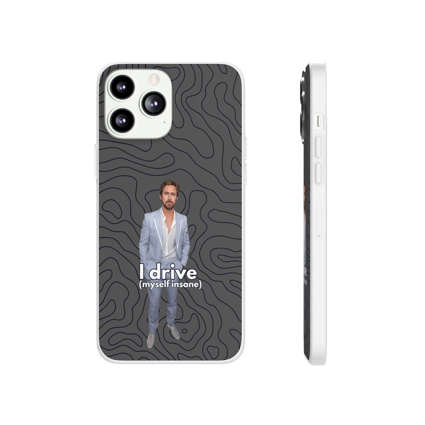 "I drive (myself insane)" High Quality Phone Case