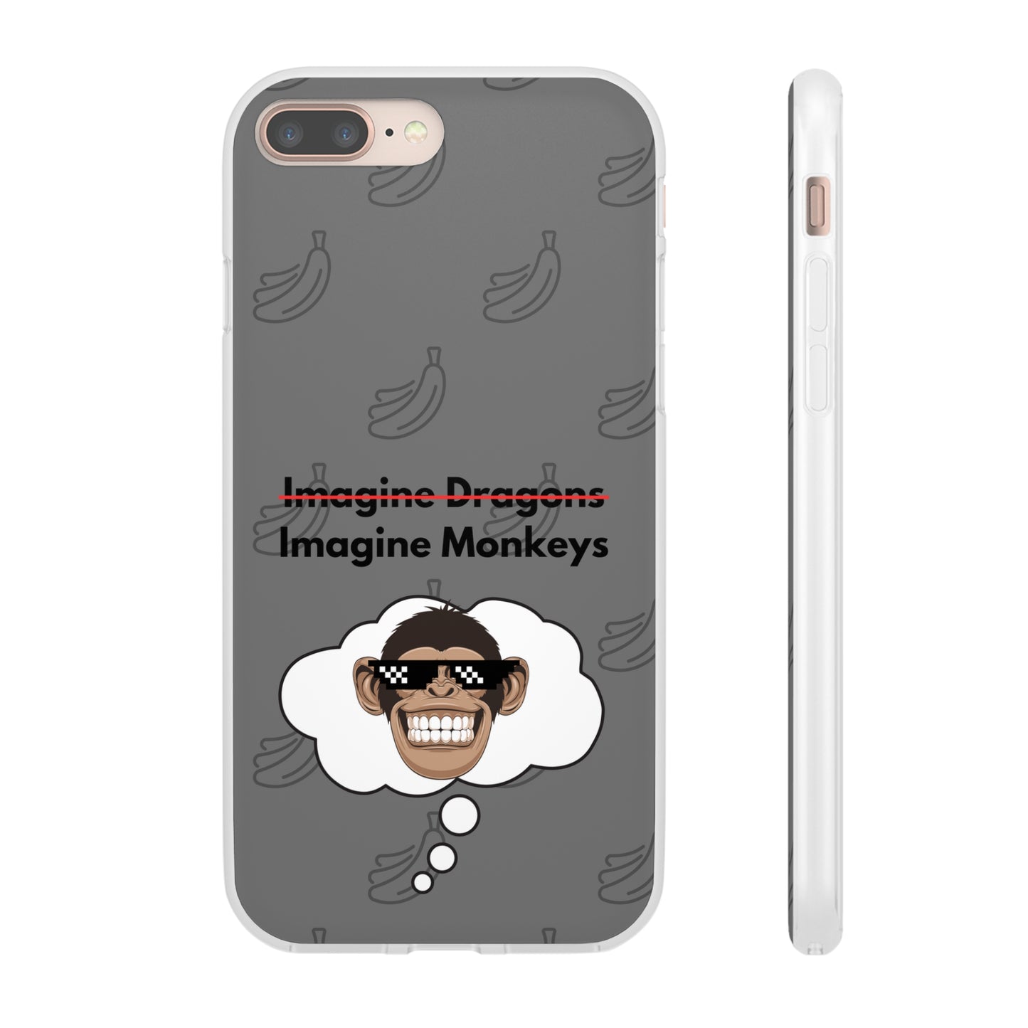 "Imagine Monkeys" High Quality Phone Case