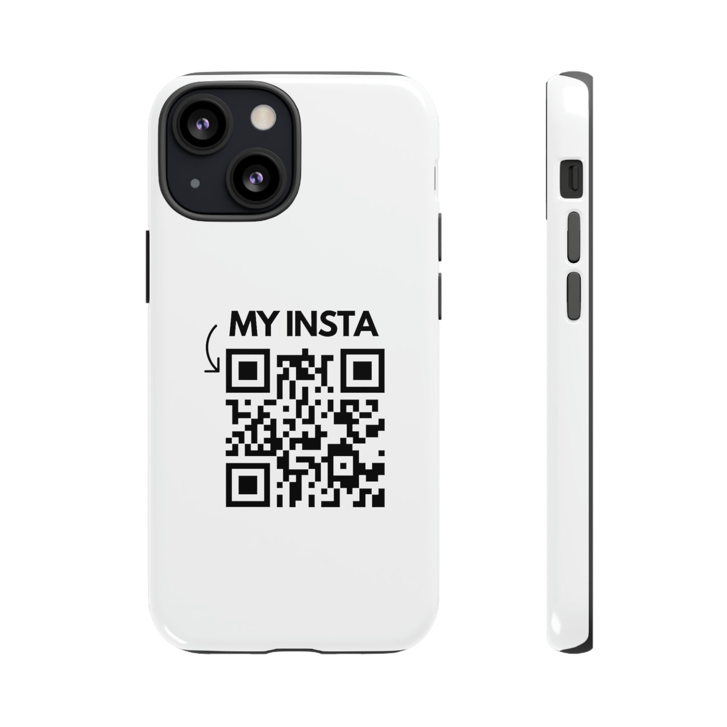 "Scan for Rick Roll" Premium Quality Phone Case