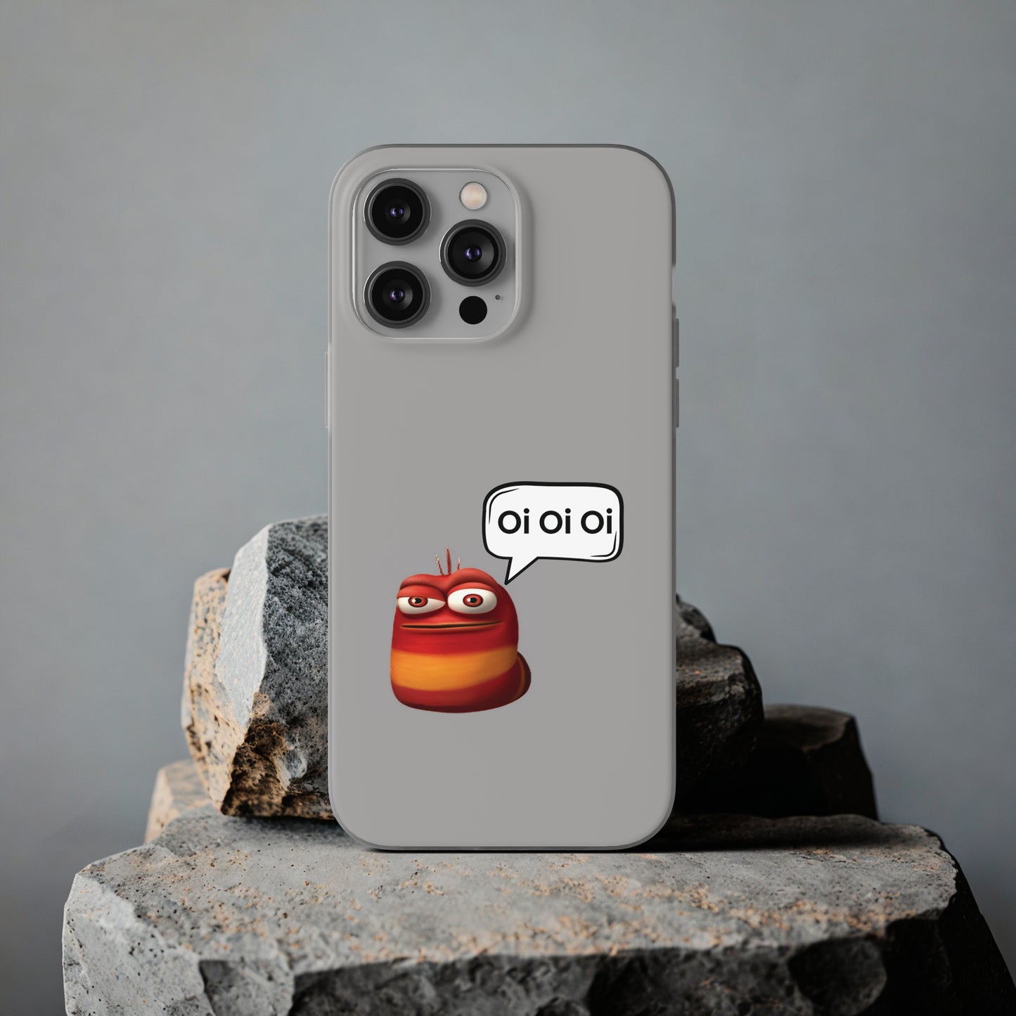 "Oi Oi Oi Red Larva" High Quality Phone Case