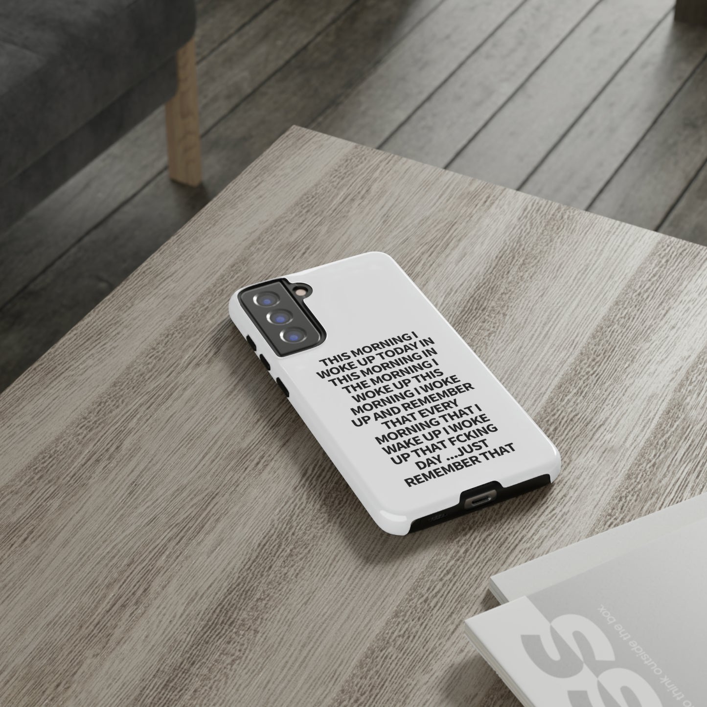 "THIS MORNING" Premium Quality Phone Case