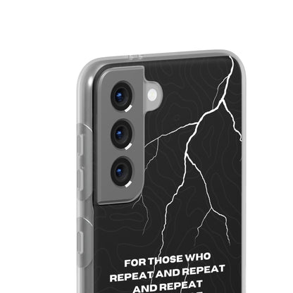 "For those who repeat and repeat..." High Quality Phone Case