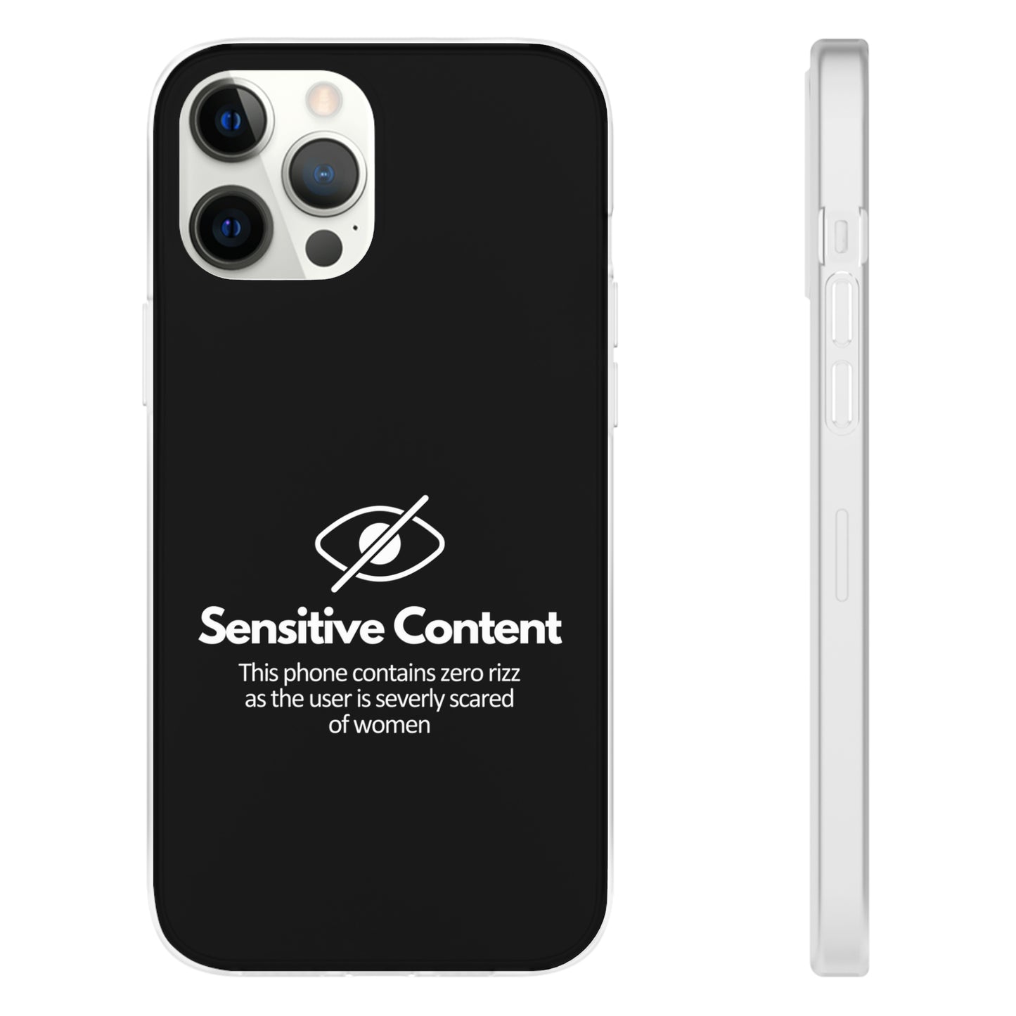 "Sensitive Content" High Quality Phone Case