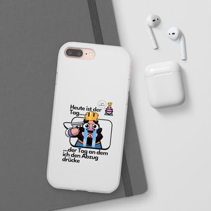 "Heute ist der Tag ... der Tag an dem ich den Abzug drücke" High Quality Phone Case