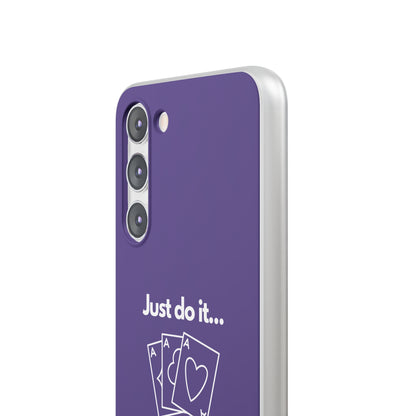 "Just do it... gamble" High Quality Phone Case