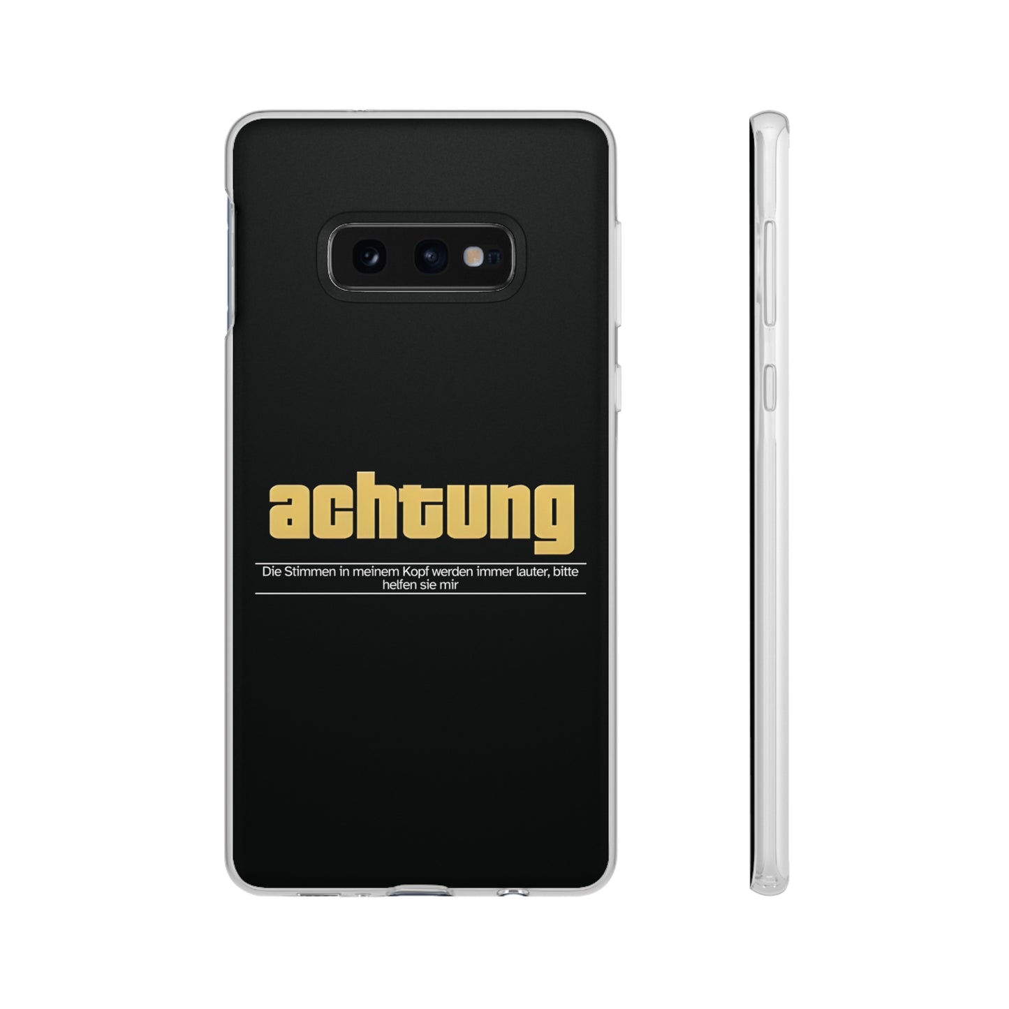 "Achtung (Stimmen)" High Quality Phone Case