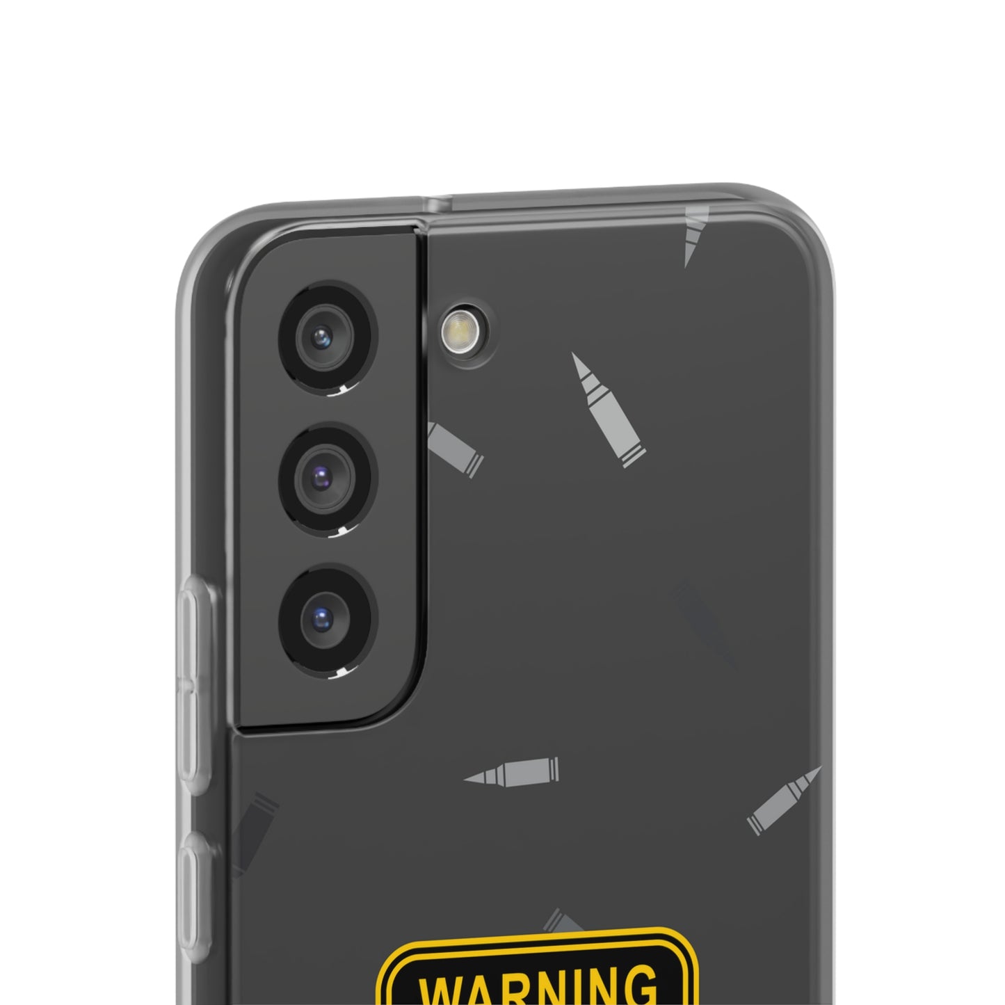 "Warning, my phone is not the only thing in my pocket" High Quality Phone Case