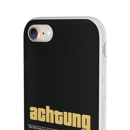 "Achtung (Stimmen)" High Quality Phone Case