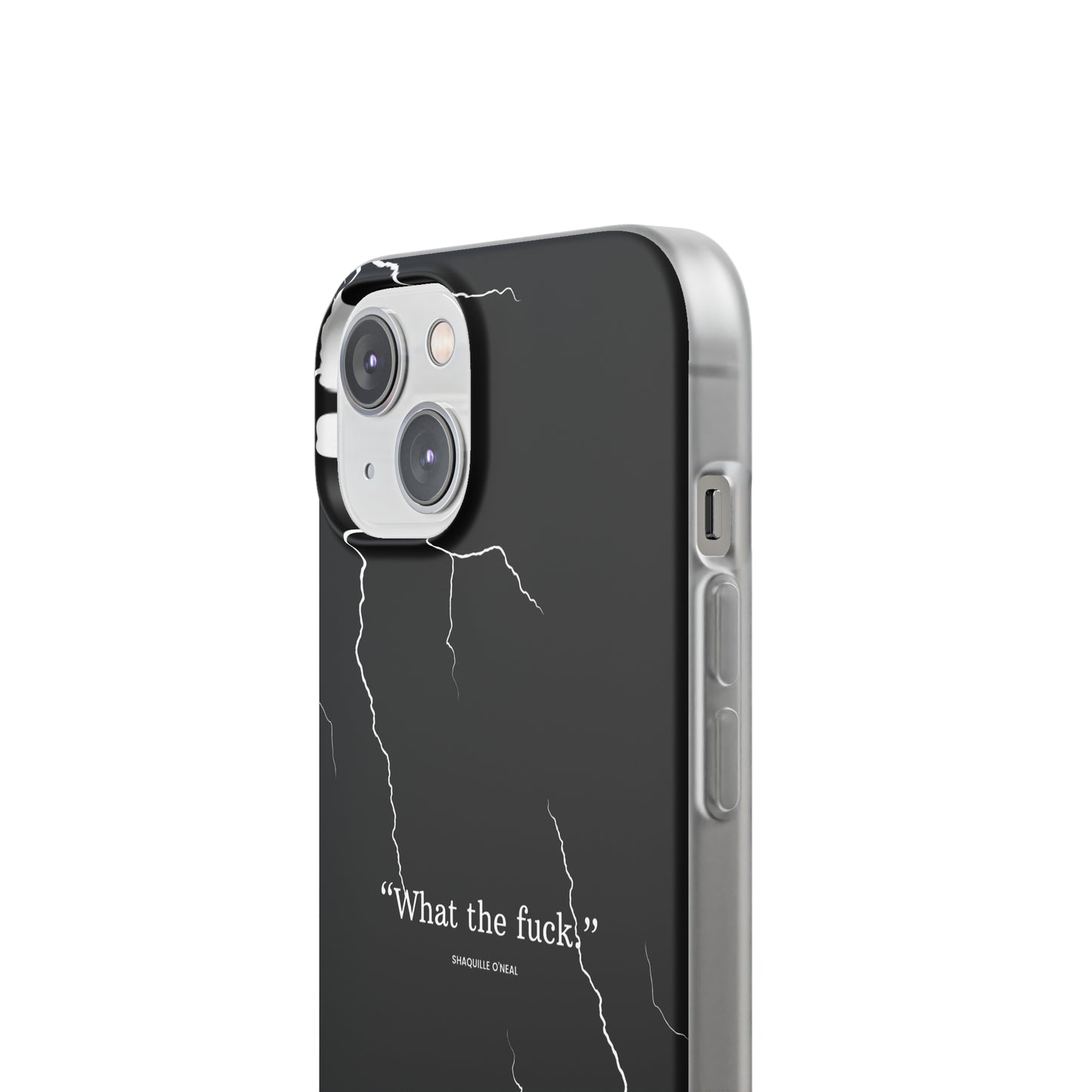 "What the fuck quote" High Quality Phone Case