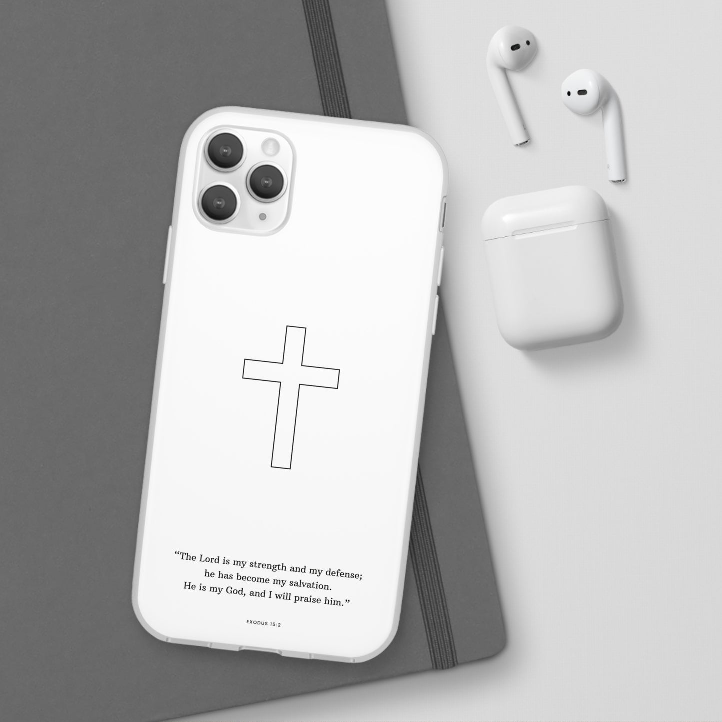 "Exodus 15:2" High Quality Phone Case