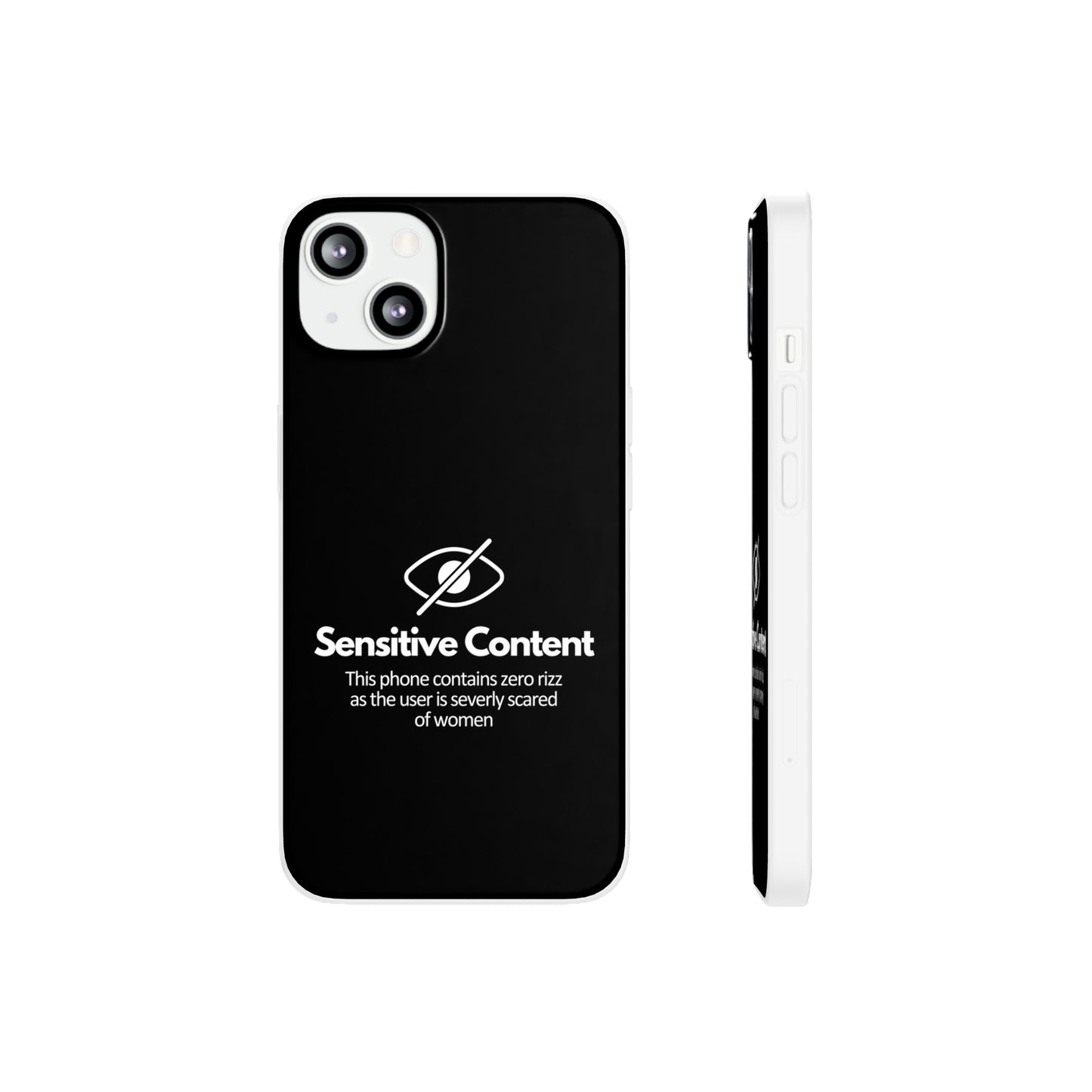 "Sensitive Content" High Quality Phone Case