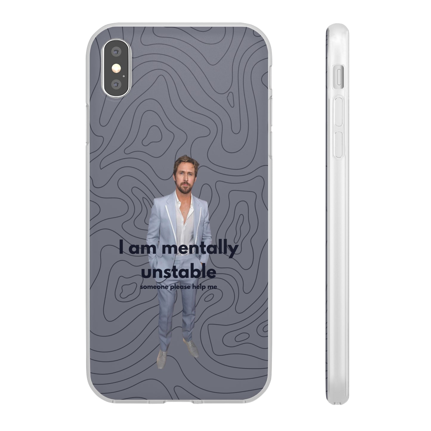 "I am mentally unstable" High Quality Phone Case