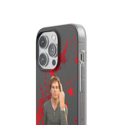 Dexter Middle Finger High Quality Phone Case