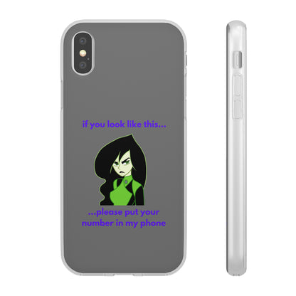 "If you look like this..." High Quality Phone Case