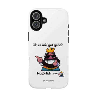 "Ob es mir gut geht?" Premium Quality Phone Case