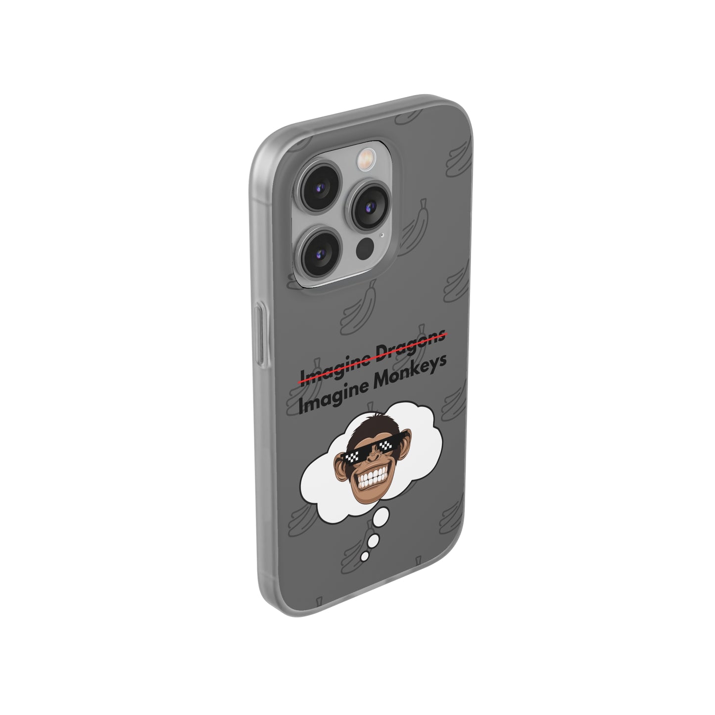 "Imagine Monkeys" High Quality Phone Case