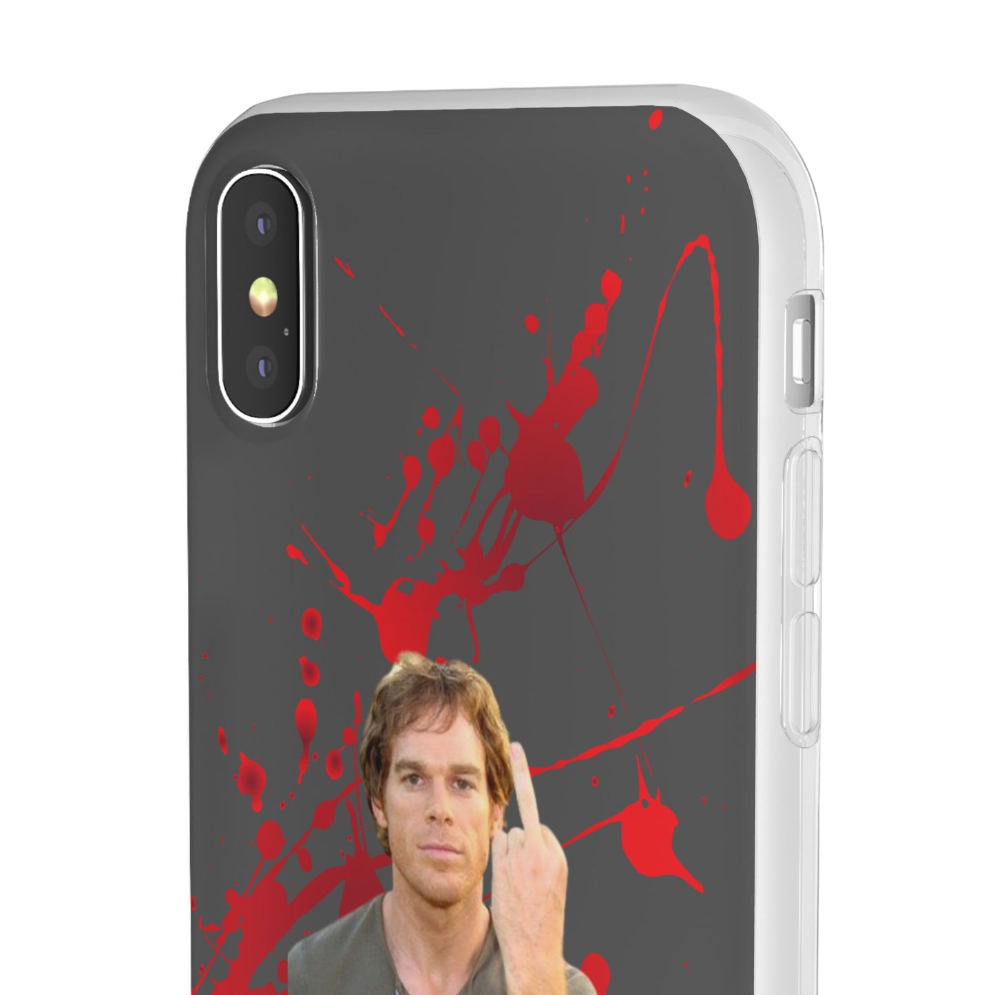 Dexter Middle Finger High Quality Phone Case