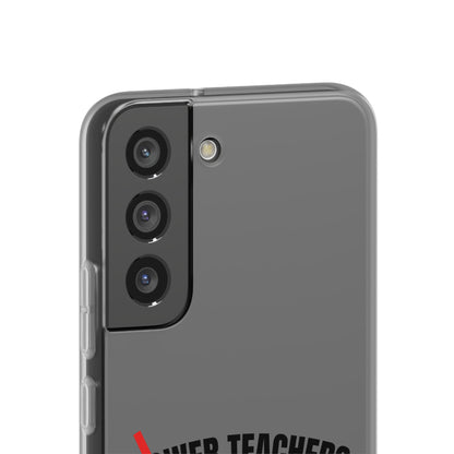 "Lower teachers salary" High Quality Phone Case