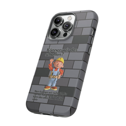 "Können wir das schaffen?" Premium Quality Phone Case