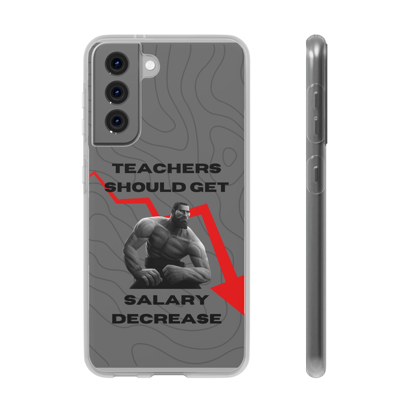 "Teachers should get salary decrease" High Quality Phone Case