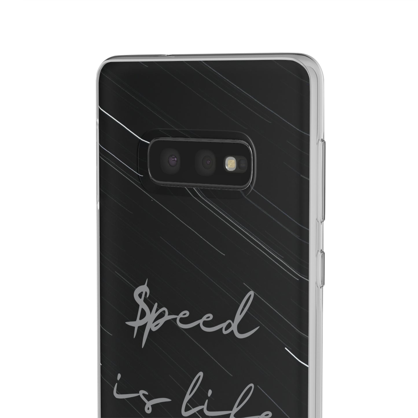 "Speed is life" High Quality Phone Case