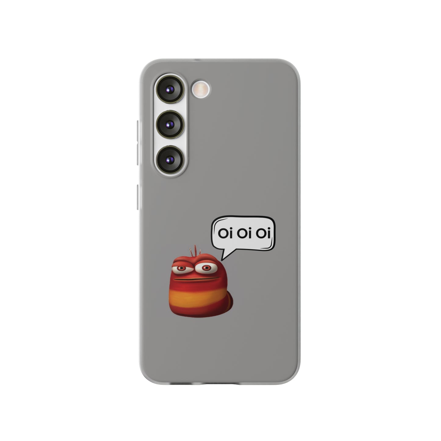 "Oi Oi Oi Red Larva" High Quality Phone Case