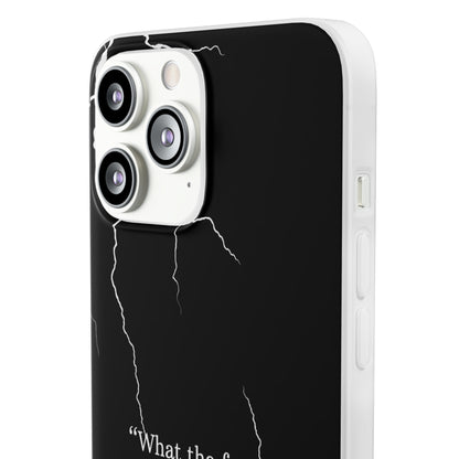 "What the fuck quote" High Quality Phone Case