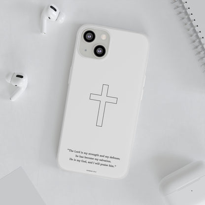 "Exodus 15:2" High Quality Phone Case