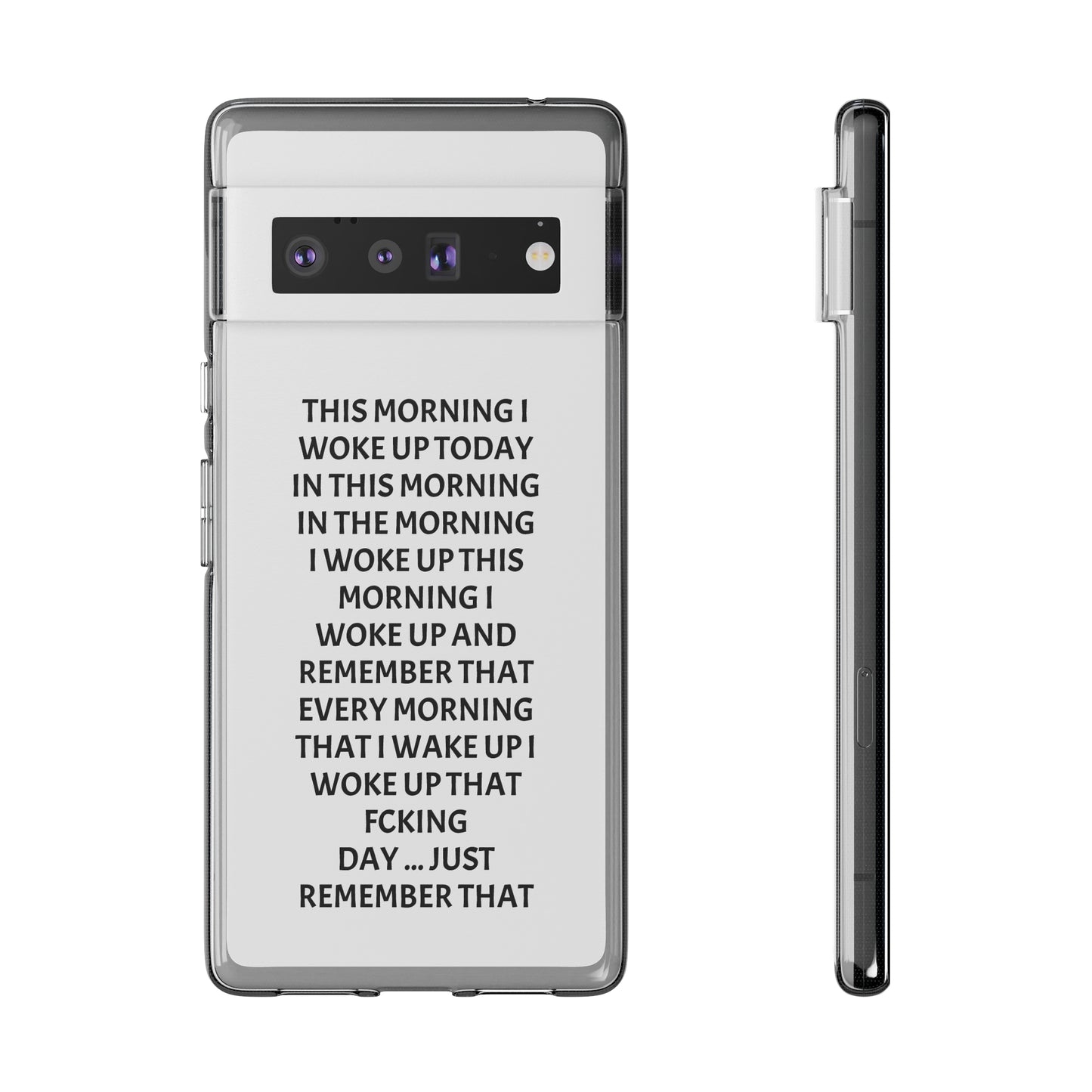 "THIS MORNING" High Quality Phone Case